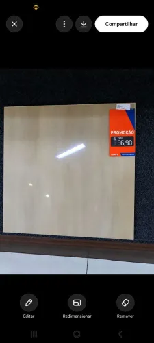 Porcelanato incefra 55x55 super brilho