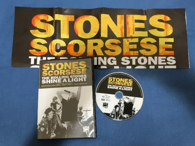 DVD The Rolling Stones - Shine a Light + Poster
