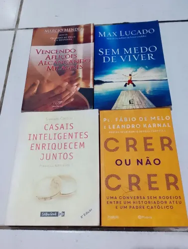 Livros de Auto Ajuda Pessoal R$ 50,00