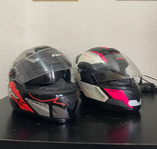 Capacete FW3/788 novos *imperdível*