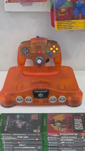 Console Nintendo 64 Edição Tangerina Laranja