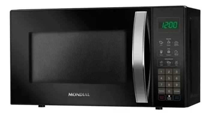 02 micro-ondas mondial 21 litros 220w preto