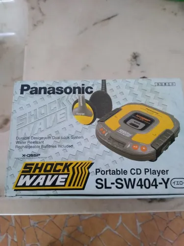CD Player Panasonic Shock Wave SLSW 404