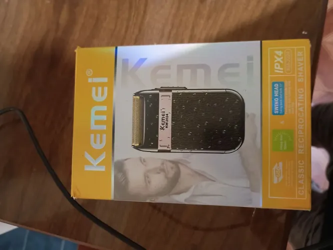 Shaver Kemei - Retirada de Peça