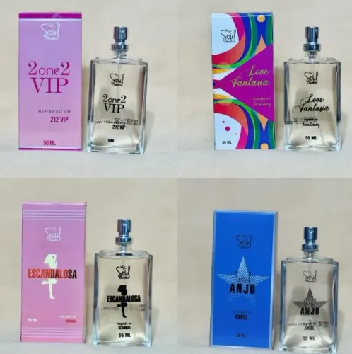 opções de perfumes FEMININOS que temos disponíveis!?