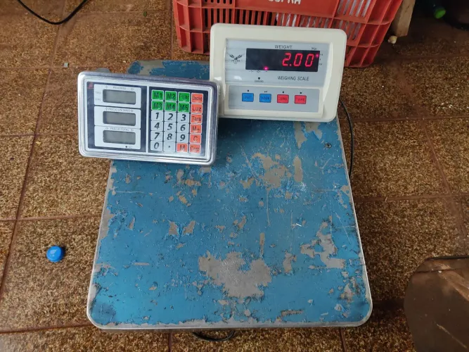 Balança digital plataforma