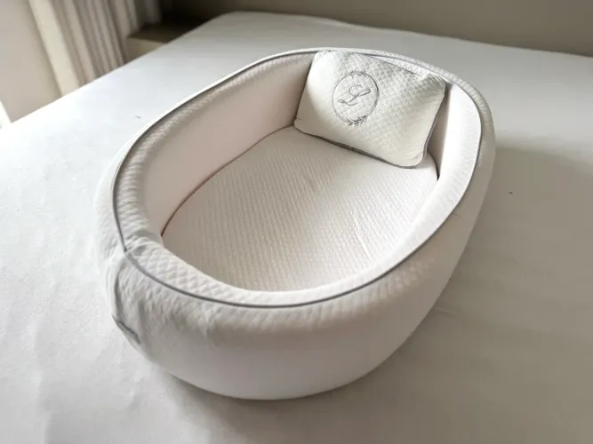 Ninho Redutor de Berço para Bebê Matelasse Soft Touch Offwhite