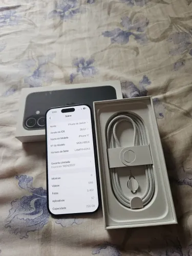 iPhone 17 256GB Preto | Bateria 100% | Garantia Apple 2027