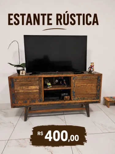 Cristaleira Rústica
