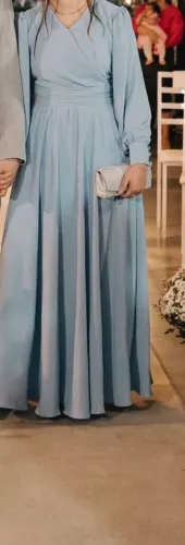 Vestido de festa azul