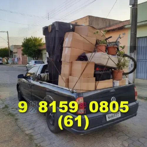 frete transporte de cargas, rápido e seguro em Taguatinga e Águas Claras