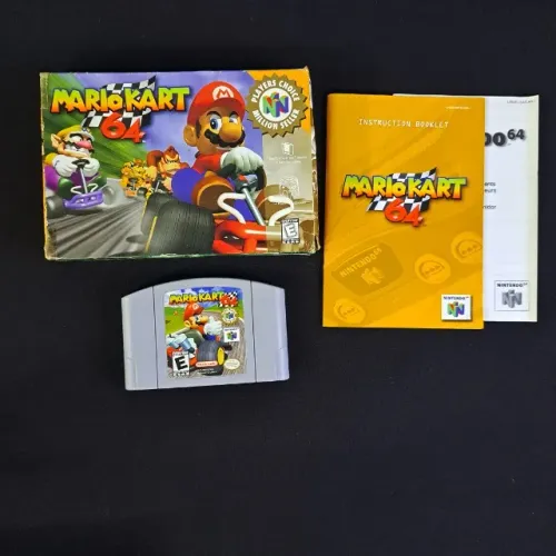 Mario Kart 64 Original Completo Americano - Nintendo 64 - N64