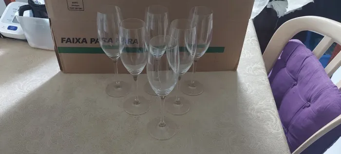 Conjunto de taças champanhe Stolzle