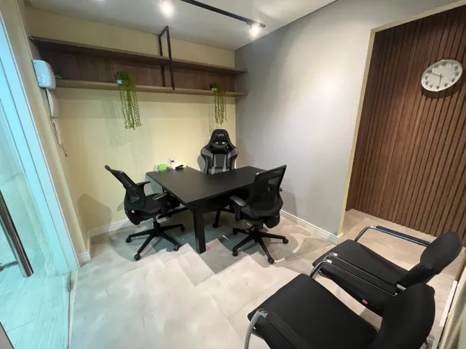 Sala semi mobiliado no 22 andar, Eco Business 