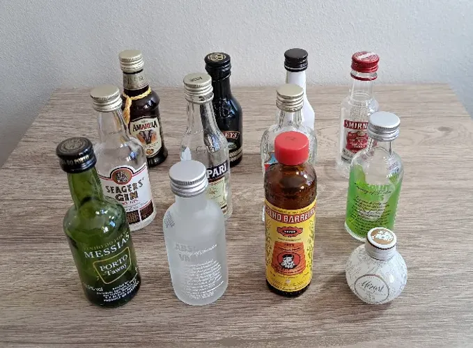 Coleção Garrafinhas Miniaturas