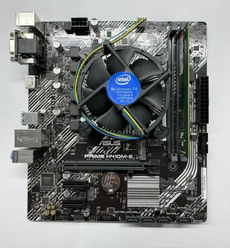 Kit i3 10100 + H410M-E + 16GB DDR4
