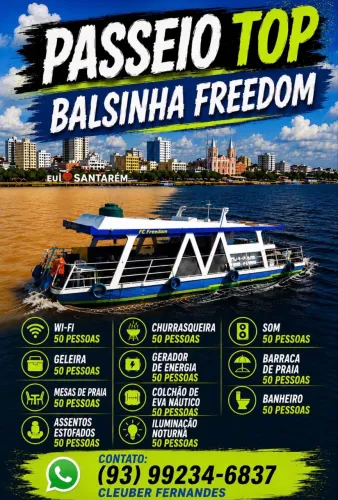 Balsinha aluguel 50 pessoas R$3.000,00