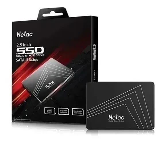 SSD Netac 128GB SATA 2.5? - Novo Lacrado | Alta Velocidade para PC/Notebook