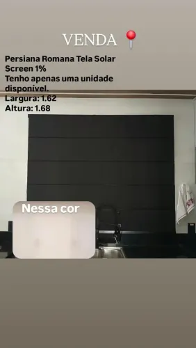 Persiana Romana Tela Solar Screen