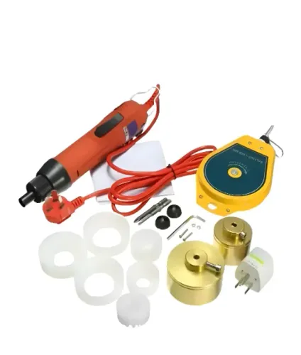 Máquina Rosqueadora Elétrica Manual Para Garrafas E Growlers