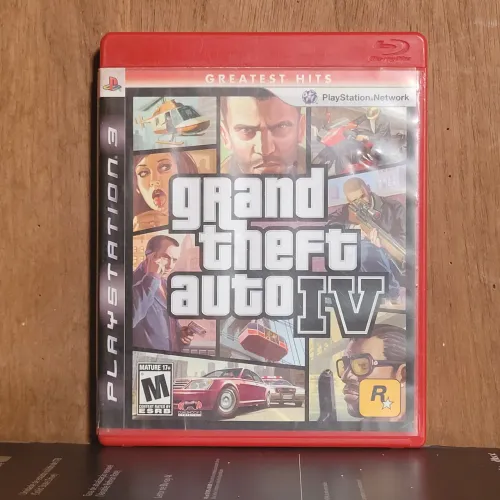 Grand Theft Auto IV para Playstation 3 | Original Game PS3 Blue-ray GTA 4