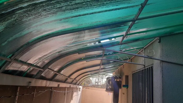Armação para cobertura tubular