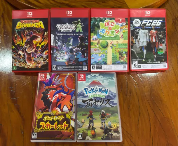 Jogos de nintendo switch