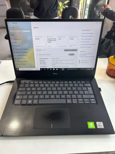 Vendo notebook Dell top i5 de 10th gen aceito cartão
