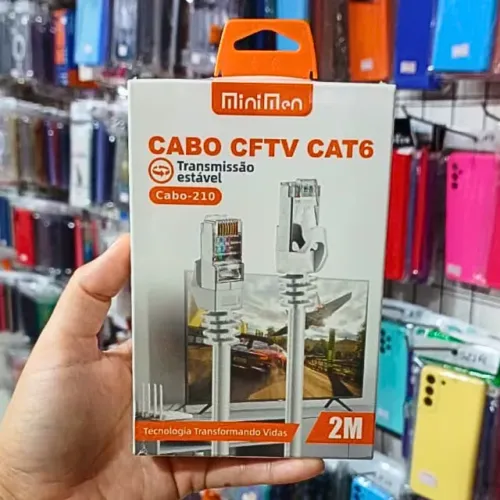 Cabo de Rede internet Rj45 2 Metros 