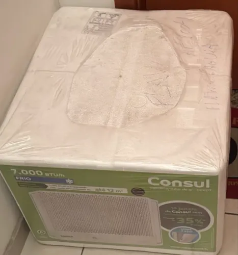 Ar Condicionado Janela Consul 7000 BTU/h Frio Eletrônico - com controle remoto