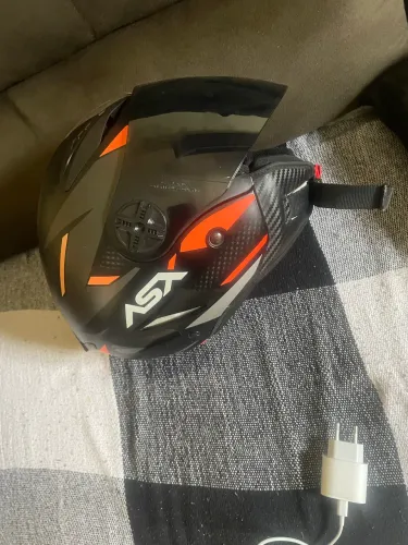 Capacete asx muito novo