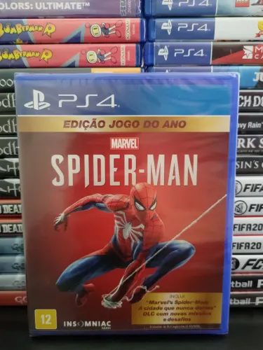 Spider Man Jogo do ano (Lacrado) midia fisica Jogos ps4