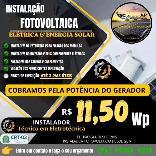 Instalador Fotovoltaico
