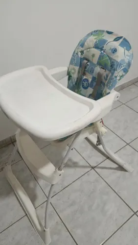 Cadeira de alimentação + Trocador portátil com almofada redutora