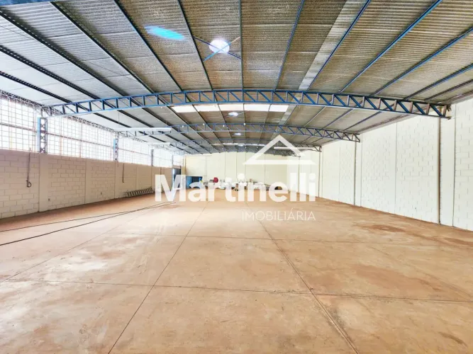 Galpão comercial para locação no Bairro Distrito Industrial, próximo à Rodovia Anhanguera 