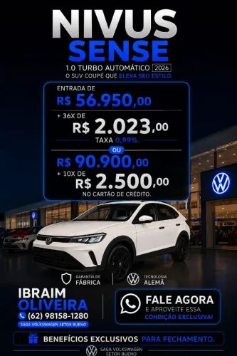 Volkswagen Nivus Highline 1.0 200 TSI Flex AUT 2027