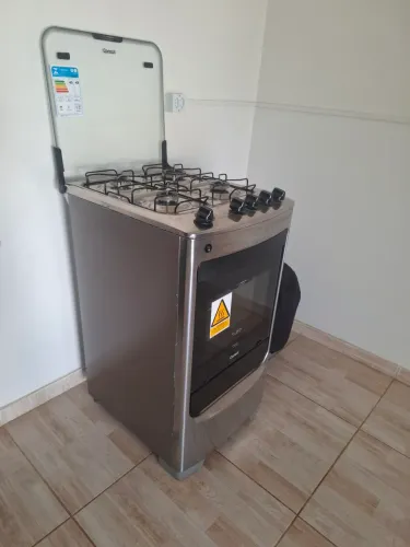 Fogao inox consul 4 bocas em excelente estado