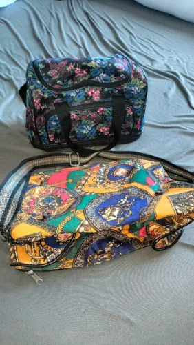 Bolsa de ombro estilo lancheira