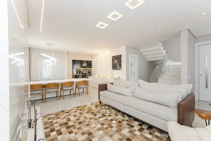 Sobrado 337m², 3 quartos, suíte, espaço gourmet, no Condomínio Paysage Las Palmas - Bairro