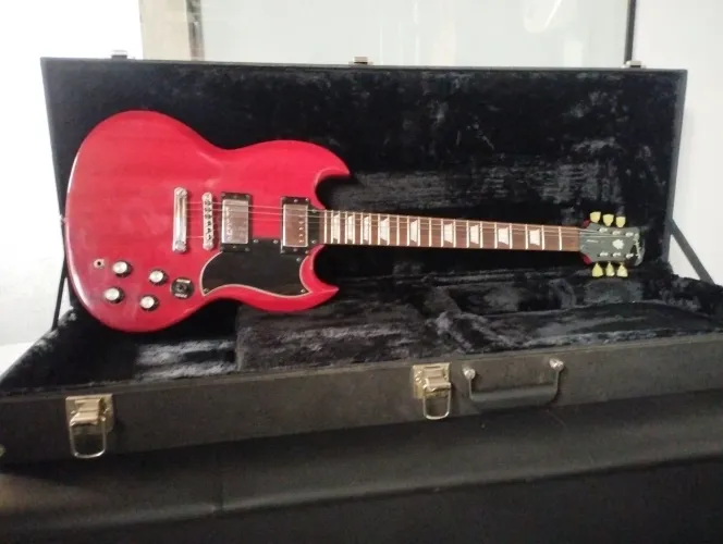 Guitarra ephiphone anos 90!