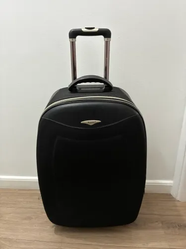 Mala viagem 23 kg preta 65x45x25cm