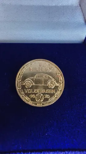 MOEDA FUSCA 1 MILHÃO ( 1970 )