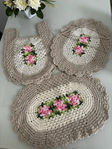 Tapetes de crochê