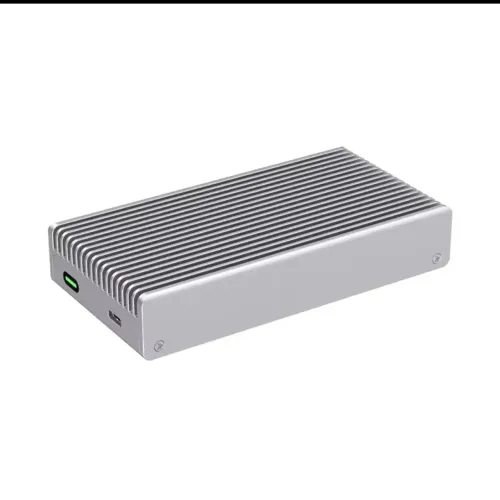 Case externo para SSD NVME de alta velocidade. Suporte a 40GBps.