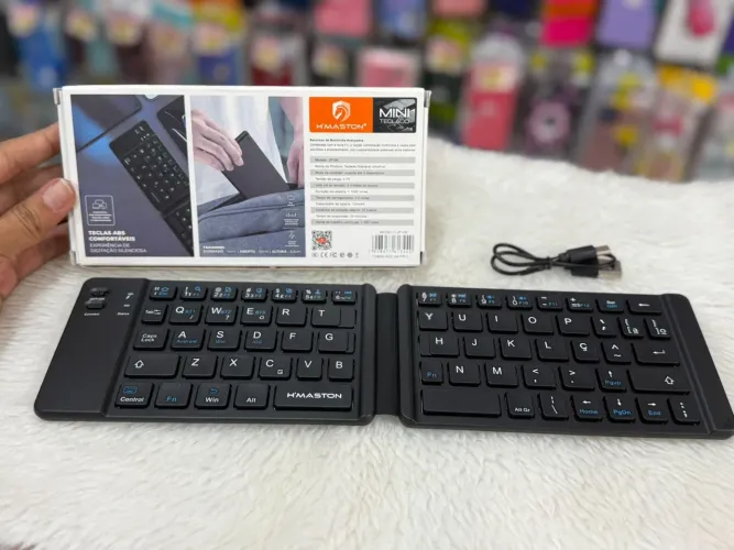 Mini teclado via Bluetooth