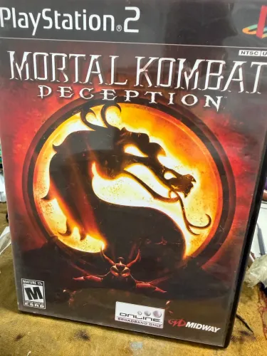Mortal kombat deception ps2 original colecionador 