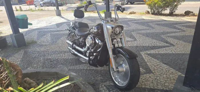 Harley Davidson Softail Fat Boy Motor 107 2019 muito nova e conservada