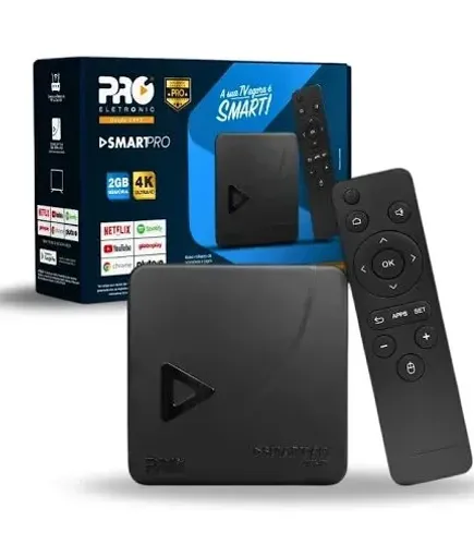 TV Box Smartpro 4k proeletronic!!