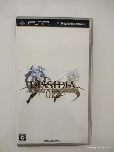 Jogo Dissidia 012 Final Fantasy PSP Original JAP