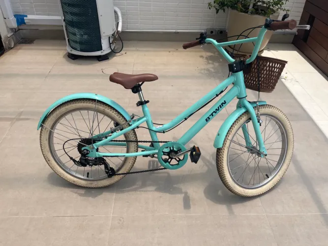 Bicicleta infantil btwin 6 marchas